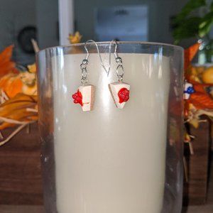Cherry Cheesecake Earrings